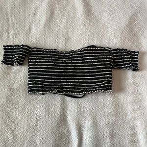 off the shoulder bikini top